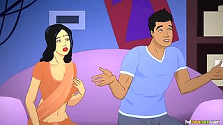 Savita Bhabhi in a wild animated adventure