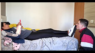 Goddess Kiffa Is Relaxing in Bed