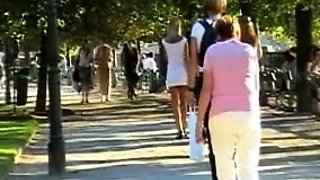 Amateur skater girl outdoor in public fucking for money