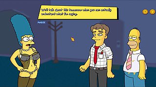 Animated adult fun in the burning mansion with taffy tales