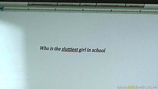 School Edi-Whore With Keiran Lee, London Keyes - Brazzers