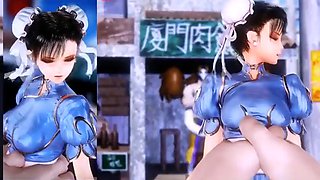 60FPS Chun-li vs. Zangief