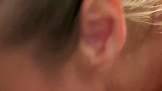 Mature Wife Sucking the Nut Out of Friends Dick and Swallowing