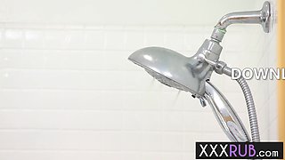 Nuru massage by hottie Nicole Emma Vaunt