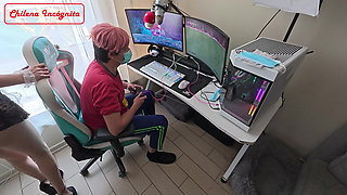 The babysitter won't let me play quietly