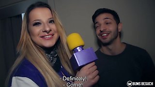 Celina Davis's Blonde Beauty Shines in Steamy German Surprise