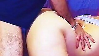 Mature Woman Having Sex with Her Son, He Fucks Her and Cums All Over Her Pussy and Big Ass