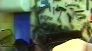 In the Workshop We Break This Vintage Slut in a DP