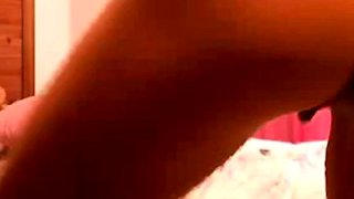 Big-Titted Brunette Anal Plays With Dildo On Webcam