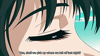 Side fuck action with good-looking mantrap from Hentai Universe