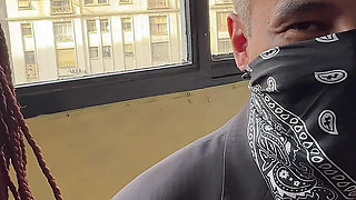 Cuckolded Husband Watching His Wife in a Ménage À Trois in Their Own Bed