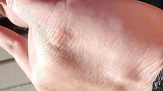 Moistening my fingers