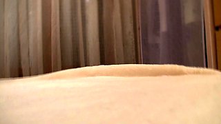 Hot amateur teen girl toying pussy in bed on webcam