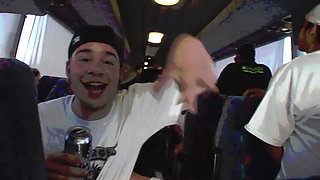 Beautiful slut looking for sex gets fucked on the bus