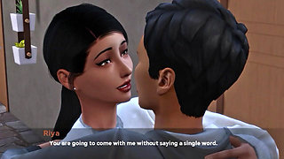 Condom Ripped and I Cum Inside Riya 3D Gameplay