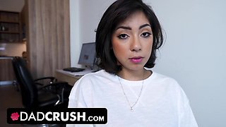 Pastor Gives In To Temptation As He Caught Stepdaughter Masturbating In Her Room - POV Hardcore