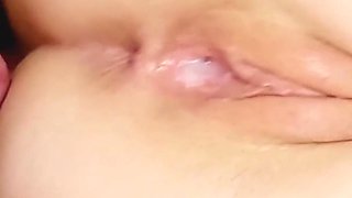 Puffy Pink Teen Pussy Fucked & Cum Inside