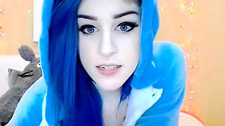 Emo Teen Becka Solo Webcam Masturbation Porn