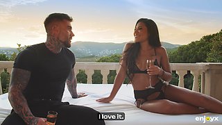 Sunset ignites passion of Andrea Retali