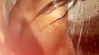 Indian sexy girl showering video.