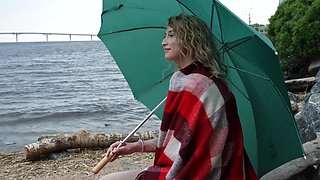Slim4K - Iris Smooch Smooch - Light-Haired analyzed after romantic walk