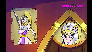 Athena: Out of Time - Her Curse Was Pleasure Without End ( Parody Hentai )