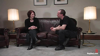 Casting Couch 10: Carmen Stark Auditions for Hogtied