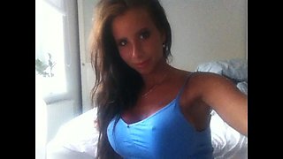 The bright blue dress compilation