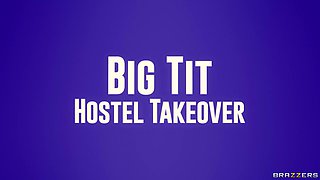 Big Tit Hostel Takeover With Alex Mack, Abigaiil Morris, Sammy Torres - Brazzers