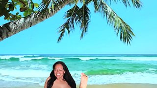 Hot Surprise on the Beach with Garabas and Olpr