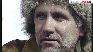 Hot girl gags on a monster cock then gets ass fucked hard