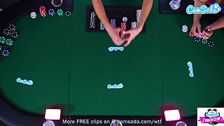 Camsoda-Cute young babes playing strip poker