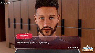 : Naughty Client Helene Inside The Hammam - Sex Coach: Hot Yoga