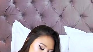 Amateur Facial For Teen Brunette