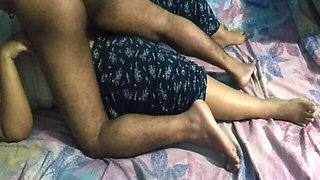 Indonesian Girl Gets Leg Ache While Jumping on Bed the Doctor Comes & Fucks Her