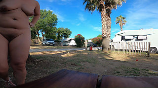 Kinky Couple Games at French Nudist Beach Campsite