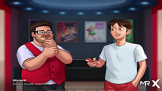 SummertimeSaga - Pussy Caressing at the Cinema