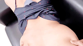 Innocent hijab girl recorded embarrassed (after feeling the cock turned wild)