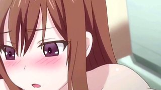Uncensored Hentai Hot Romantic Sex in the Kitchen