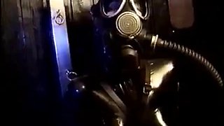 German latex bondage, submission, breath control