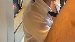Tiny Asian Schoolgirl Fuck After Classes on the Kitchen