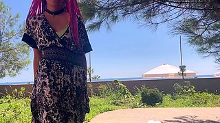 First Time Meeting Her and Already Fucking Her Ass