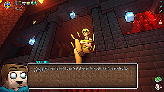 Minecraft Horny Craft - Part 36 Blaze Girl Sexy Horny Babe!! by Loveskysanhentai