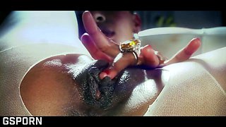 Glamour and Elegance of Sensual Sex with Anal and Threesome