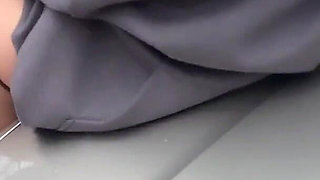 School Driving Student in Public