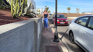 Jeans pants pissing public compilation