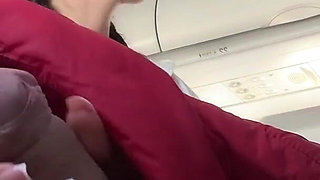 Public Dick Flashing in Airplane - Girl Brought Me to Cumshot in 2 Minutes