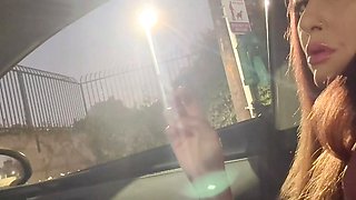 Italian Long Hair Big Tits Milf Artemisia Love Solo Cigarette Smoking and boob flashing  night Sesh