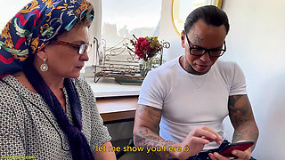 BBW Granny Gets Ass Fucked by Real Estate Agent