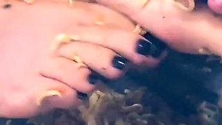 My Feet Will Be a Real Workout for Your Tongue